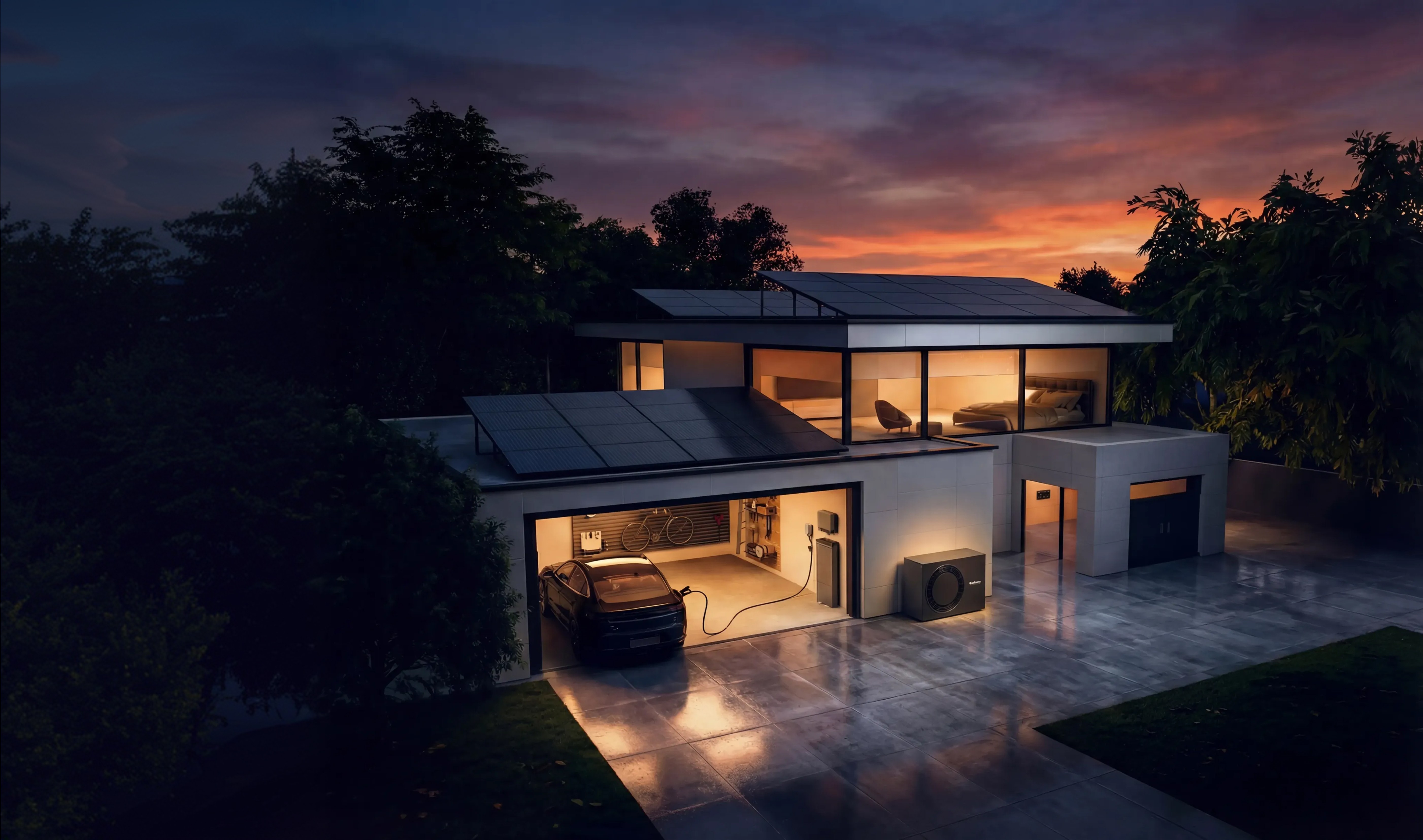 Solaranlage auf Einfamilienhaus in der Region Basel -- AlpenEnergie Photovoltaik