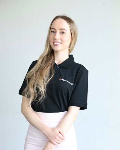 Anhelina Pyervak, Buchhaltung / Assistentin GF bei AlpenEnergie