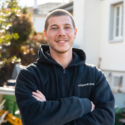 Tiago Costa, Solarmonteur bei AlpenEnergie