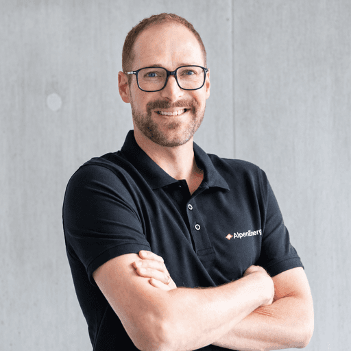 Claudio Schoch, COO bei AlpenEnergie
