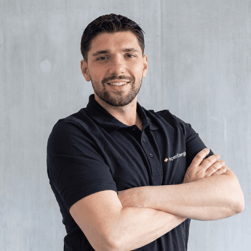 Ergin Demirel, Elektriker bei AlpenEnergie