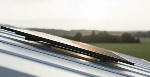 Solarpanel Nahaufnahme Zellstruktur hocheffizient 22% Wirkungsgrad