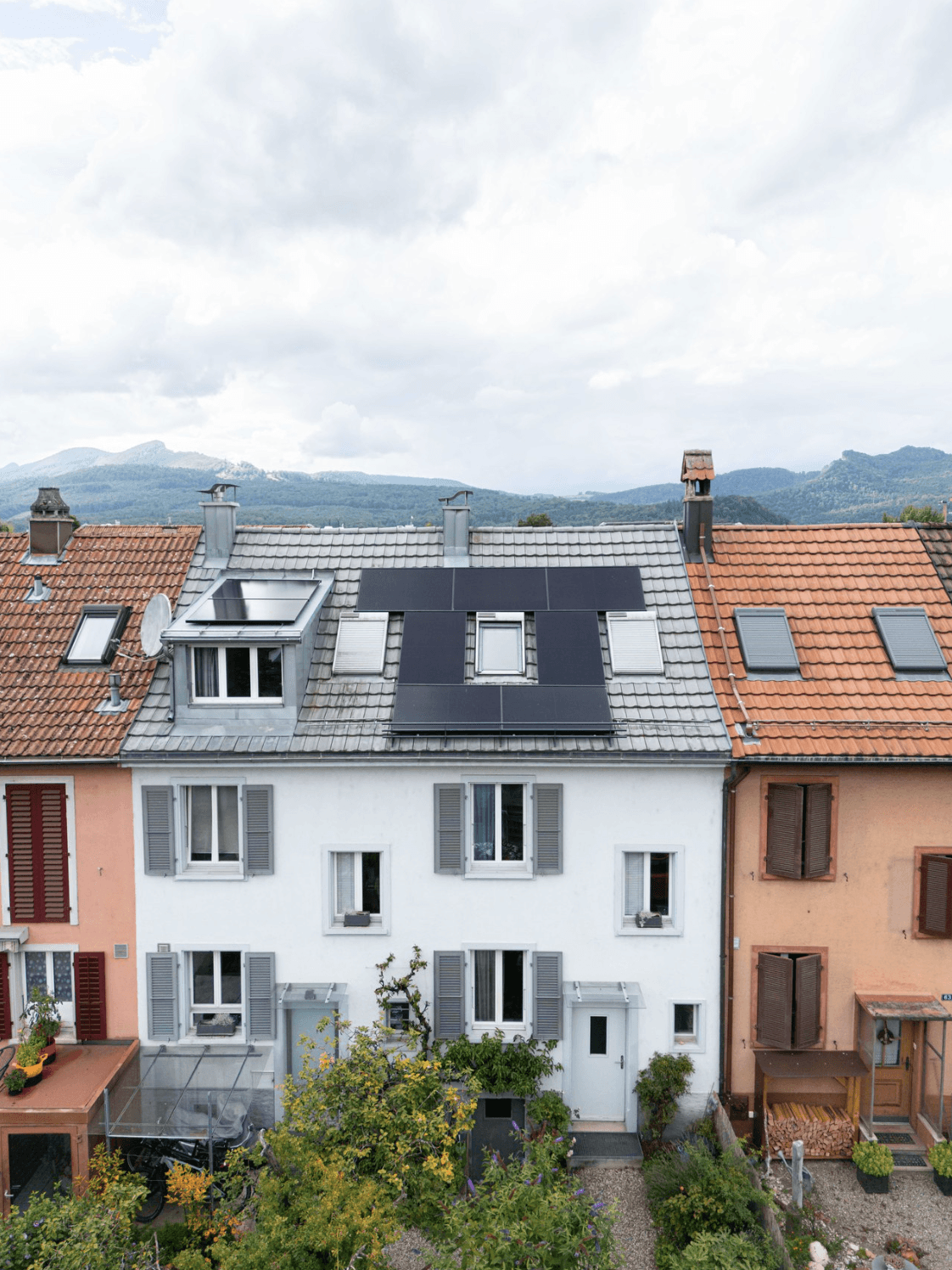 Einfamilienhaus mit Solaranlage